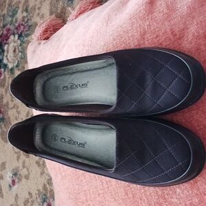 Spring Step Flexus slip on shoes closed round toe Italian comfort brown EU 40 9